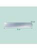 relaxdays 5 x Rasenkante in Silber - (B)100 x (H)18 cm