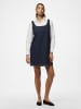 Pieces Spencer-Kleid in Dark Blue Denim