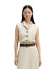 Marc O'Polo Weste relaxed in Grey Silk