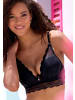LASCANA Push-up-BH in schwarz