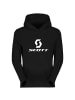 SCOTT W DEFINEDMID PULLOVER HOODY in Schwarz