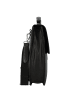 Leonhard Heyden Bergamo Aktentasche Leder 38 cm Laptopfach schwarz