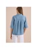 Cecil Halbarmbluse in light blue wash
