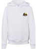 F4NT4STIC Hoodie Rainbow Turtle HOODIE UNISEX in weiß