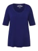 Ulla Popken Shirt in tintenblau