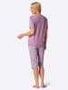 WITT WEIDEN Capri-Schlafanzug in orchidee