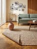 KADIMA DESIGN Naturfaser-Teppich Handgewebt ERME Jute Naturbelassen Modern in Natur-Multicolor