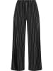 Urban Classics Trouser in black/offwhite