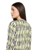 CARTOON Casual-Bluse mit Muster in Green/Blue
