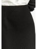 faina Damen Bouclé Minirock in Schwarz