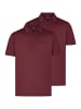 Ragman Poloshirt Basic in Rot