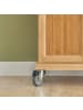 SoBuy Küchenwagen in Naturbambus - (W) 46 x (H) 92 x (L) 74 cm