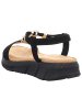 Artiker Keilsandalette in schwarz