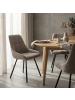 CALICOSY 4er-Set Stoelen NORY  in Braun - (W) 51,5  x (H) 85,5  x (L) 59  cm
