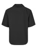 Urban Classics Urban Classics Herren Relaxed Seersucker Short Sleeve Shirt in black