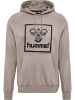 Hummel Hummel Verstellbare Taille Kapuzenpullover Raglanärmel Hmlisam Lebensstil Herren in DRIFTWOOD