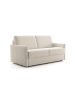 CALICOSY 3-Sitzer-Schlafsofa GIULIA in Ecru - (W) 175  x (H) 87  x (L) 100  cm