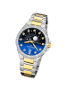 Candino Analog-Armbanduhr Candino Elegance silber, gold mittel (ca. 34mm)
