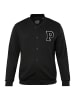 JP1880 Sweatjacke in schwarz