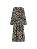 Marc O'Polo Stufenkleid mit Allover-Print relaxed in multi/black