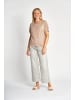 ZHRILL T-Shirt ZHRAHEL AOP TAUPE in TAUPE