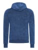 Rusty Neal Verwaschener Kapuzenpullover Regular Fit in Indigo