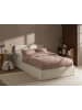 Beliani Doppelbett ORBEY in Beige - (W) 137 x (H) 88 x (L) 212 cm