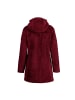 Icepeak Chelles Teddy Fleecejacke in Weinrot
