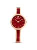 Swarovski Analoguhr für Damen in rot