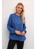 Kaffe Langarm-Bluse KAellen Regular fit in Coronet Blue CC