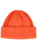 BREITER Strickmütze in rot