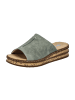 rieker Klassische Pantoletten in Grün