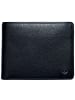 Golden Head Capri Geldbörse RFID Schutz Leder 12.5 cm schwarz