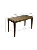 FineBuy Esstisch in Braun / Mango / 120x60x76