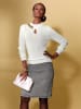 creation L Langarm-Pullover in ecru