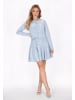 faina Women Cardigan in light blue
