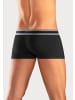 Bench Boxershorts in schwarz-anthrazit-meliert