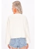 IZIA Women Sweatshirt in cream