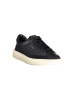 Hugo Boss Blau Leder Herren Sneaker