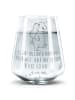 Mr. & Mrs. Panda Trinkglas Papa Bär mit Spruch in Transparent