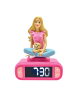 Lexibook Barbie 3D-Nachtlicht-Wecker mit Soundeffekten