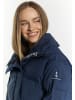 DreiMaster Maritim Damen Wintermantel Mit Wattierung in Marine