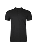 SikSilk Polo Shirt in black