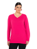 Ulla Popken Pullover in rot pink