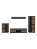 ebuy24 Regalsystem Jam (4-teilig) Natur 169 x 35 cm