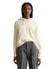 Marc O'Polo DENIM Strick-Hoodie relaxed in White Blush