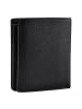 Esquire Texas Geldbörse RFID Schutz Leder 12 cm black