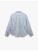 KOTON SHIRTS LS in Marineblau Gestreift