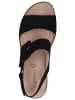 Caprice Sandalen schwarz