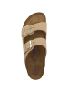 Birkenstock Pantolette Arizona SFB Nubukleder Weichbettung schmal in beige